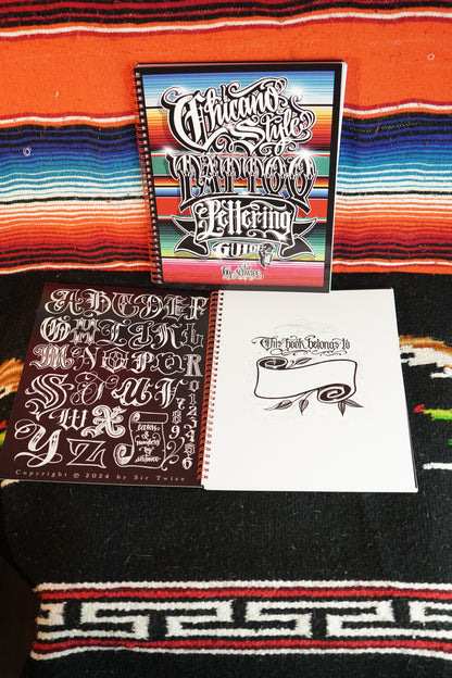 Chicano Style Lettering Guide by Sir Twice